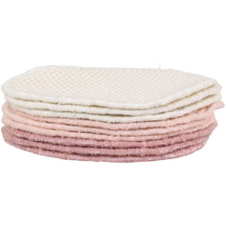 Sada 9ks bavlněných mycích tamponků Pearlknit - 8*10 cm