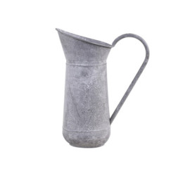 Dekorační plechový retro džbánek Joug - 13*23*30 cm