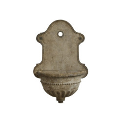 Nástěnné dekorační zahradní umyvadlo ve starém franc.stylu Fountain -  81*40*124cm