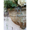 Nástěnné dekorační zahradní umyvadlo ve starém franc.stylu Fountain -  81*40*124cm