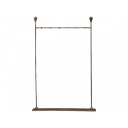 Bronzová antik závěsná šperkovnice na šperky a řetízky Vio - 33*6*48 cm