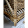 Ratanový regál s policemi Service table - 118*40*92cm
