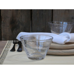 Transparentní skleněná miska Ruy - Ø11,5*7,5 cm / 0.3l
