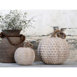 Latté antik dekorace dýně Pumpkin antique L - Ø 21*24 cm