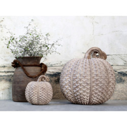 Latté antik dekorace dýně Pumpkin antique M - Ø 13,5*14 cm