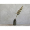 Dekorace umělá zelená květina Delphinium green - 80 cm