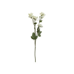 Dekorace umělá krémová květina Anemone cream - 72 cm