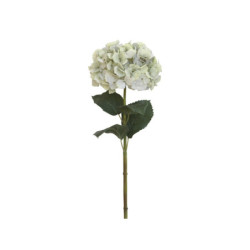 Dekorace umělá krémová květina Hortenzie Hydrangea cream - 85 cm