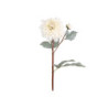 Dekorace umělá krémová květina Jiřina Dahlia cream - 48 cm