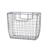 Zinkový antik drátěný košík Fil de fer Basket M - 26*10*20cm