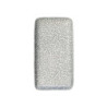 Šedý porcelánový tácek s ornamenty Arés Grey - 20*11*2cm