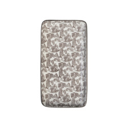 Mocca porcelánový tácek s ornamenty Arés Mocca - 20*11*2cm