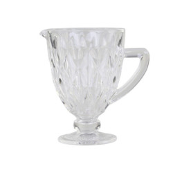 Džbán ze silnějšího skla s dekorem Diamond cut - 15*19,5cm