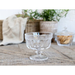 Skleněná miska na noze Antoinette 0,2l - Ø9,5*9 cm