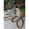 Bronzový antik kovový stojan na vánoční stromek Christmas Tree - Ø 50*11 cm