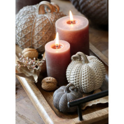 Latté antik dekorace dýně Pumpkin antique I S - Ø 7*8 cm