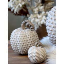 Latté antik dekorace dýně Pumpkin antique S - Ø 8*7 cm