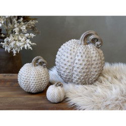Latté antik dekorace dýně Pumpkin antique M - Ø 13,5*15cm