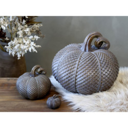 Mocca antik dekorace dýně Pumpkin antique M - Ø 14*13 cm