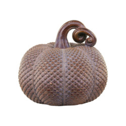 Mocca antik dekorace dýně Pumpkin antique M - Ø 14*13 cm