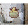 Vánoční kovová závěsná dekorace anděl Angel Vintage - 14*16 cm