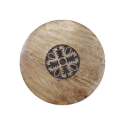 Dřevěný servírovací otočný podnos Tapas Tours Tray - Ø 45*4 cm
