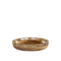 Dřevěná servírovací miska z mangového dřeva Tours Bowl - Ø 25*5 cm/ 1100ml