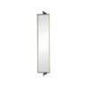 Bronzové antik otočné nástěnné zrcadlo Marry - 27*13*144 cm