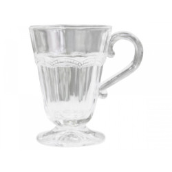 Sklenička s uchem na noze Antoinette 0,2l - Ø8*11 cm