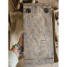 Dřevěný antik nástěnný držák na toaletní papír Grimaud Brick - 15*10*30 cm