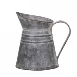 Dekorační plechový retro džbánek Joug - Ø 10*8 cm