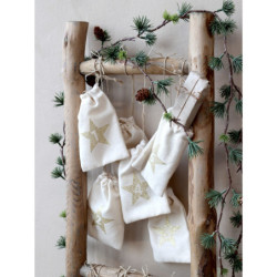 Adventní kalendář - 24ks pytlíčků - 9,5*14,5 cm