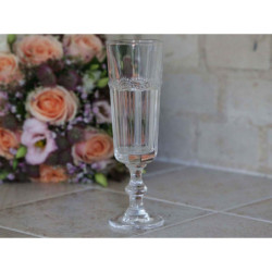 Sklenička na šampaňské Antoinette - Ø6*18 cm / 0.19l