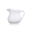 Porcelánový džbánek na mléko s krajkou Provence lace - 9cm / 0.2L