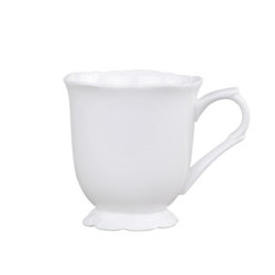 Porcelánový hrnek s krajkou Provence lace - 10cm / 0.3L