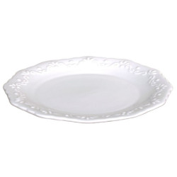 Porcelánový dezertní talířek s krajkou Provence lace - Ø 19cm