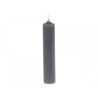 Granitová úzká krátká svíčka Short dinner coal - Ø 2 *11cm / 4.5h