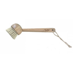 Dřevěný kartáč na mytí nádobí Bamboo - 6*22cm