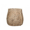 Hnědý obal na květináč s proutěným vzorem Corte I -  Ø 39*38cm