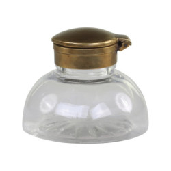 Skleněná francouzská dekorační váza Old French -  Ø 8*6cm