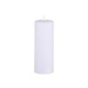 Bílá široká a vysoká svíčka na baterie Candle led - Ø 7,5 *20cm /2xAA