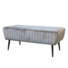 Latté sametová lavice Marat Bench velour - 100*42*50cm
