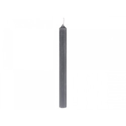Granitová úzká svíčka Taper coal - Ø 1,2 *13cm / 2.5h