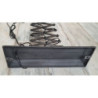 Černá antik nástěnná lampa s patinou Factory Lamp - Ø21*45-105 cm/ E14/ 60W