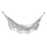 Béžová režná bavlněná hamaka se střapci Hammock - 150*245 cm