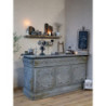 Mocca antik barový pult Vintage desk - 217*76*118 cm