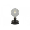 Dekorační stolní lampička Nostalgic Led - Ø 8*17cm