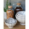 Set 5ks mocca porcelánová miska s ornamenty uvnitř Arés - Ø15*9 cm