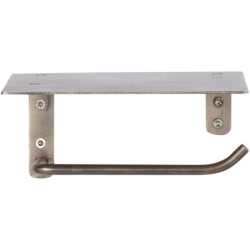 Bronzový antik kovový držák toaletního papíru - 17*7*10 cm