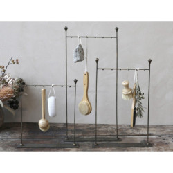 Bronzová antik závěsná šperkovnice na šperky a řetízky Vio - 33*6*37 cm
